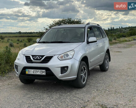 Серый Чери Тигго, объемом двигателя 1.8 л и пробегом 100 тыс. км за 5950 $, фото 1 на Automoto.ua