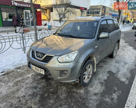 Серый Чери Тигго, объемом двигателя 1.85 л и пробегом 200 тыс. км за 4300 $, фото 1 на Automoto.ua