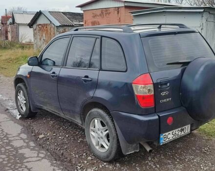 Синий Чери Тигго, объемом двигателя 2 л и пробегом 158 тыс. км за 4200 $, фото 1 на Automoto.ua
