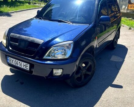 Синий Чери Тигго, объемом двигателя 2 л и пробегом 210 тыс. км за 3650 $, фото 4 на Automoto.ua