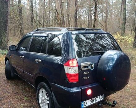 Синій Чері Тігго, об'ємом двигуна 2 л та пробігом 101 тис. км за 2950 $, фото 1 на Automoto.ua