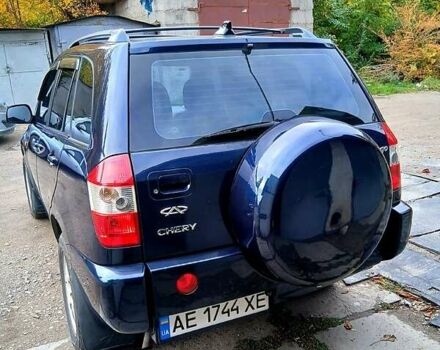 Синий Чери Тигго, объемом двигателя 2.4 л и пробегом 130 тыс. км за 4500 $, фото 2 на Automoto.ua