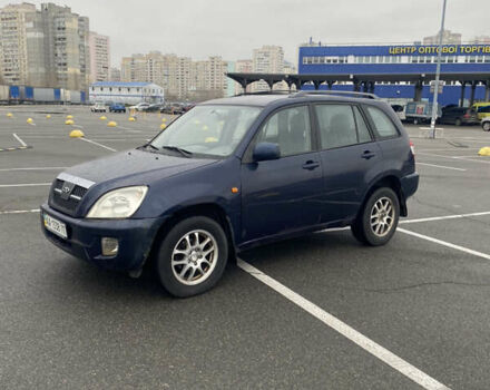 Синий Чери Тигго, объемом двигателя 2.35 л и пробегом 153 тыс. км за 3450 $, фото 1 на Automoto.ua
