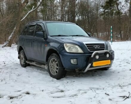 Синий Чери Тигго, объемом двигателя 2.4 л и пробегом 190 тыс. км за 3500 $, фото 2 на Automoto.ua