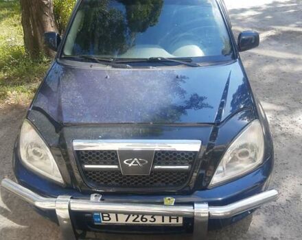 Синий Чери Тигго, объемом двигателя 2.35 л и пробегом 150 тыс. км за 4000 $, фото 2 на Automoto.ua