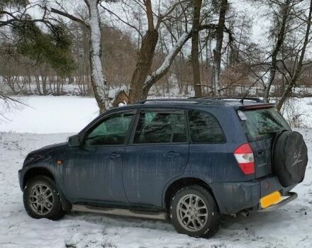 Синий Чери Тигго, объемом двигателя 2.4 л и пробегом 190 тыс. км за 3500 $, фото 1 на Automoto.ua