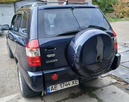 Синий Чери Тигго, объемом двигателя 2.4 л и пробегом 130 тыс. км за 4500 $, фото 3 на Automoto.ua