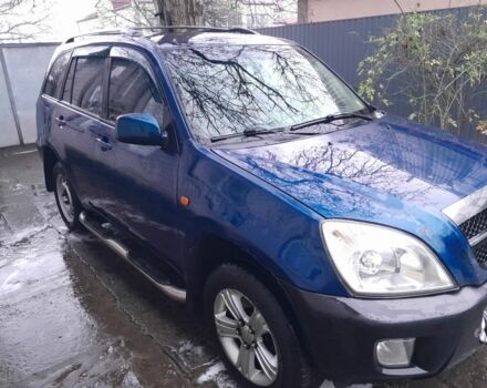 Синий Чери Тигго, объемом двигателя 2.4 л и пробегом 245 тыс. км за 3500 $, фото 13 на Automoto.ua