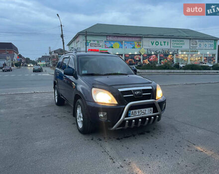 Чери Тигго 2008 в Чечельнике на Automoto.ua Синий Чери Тигго, объемом двигателя 2 л и пробегом 150 тыс. км за 3850 $, фото 5 на Automoto.ua