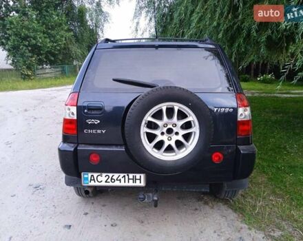 Синий Чери Тигго, объемом двигателя 2 л и пробегом 245 тыс. км за 3300 $, фото 1 на Automoto.ua