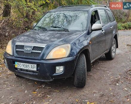 Синий Чери Тигго, объемом двигателя 2.35 л и пробегом 187 тыс. км за 3600 $, фото 4 на Automoto.ua