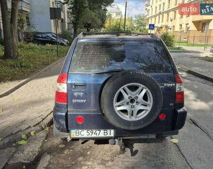 Синий Чери Тигго, объемом двигателя 2 л и пробегом 180 тыс. км за 3000 $, фото 5 на Automoto.ua
