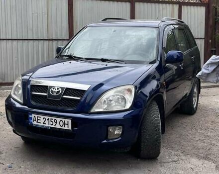 Чері Тігго 2008 у Дніпро (Дніпропетровську) на Automoto.ua Синій Чері Тігго, об'ємом двигуна 2.4 л та пробігом 133 тис. км за 4700 $, фото 10 на Automoto.ua