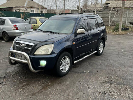 Чері Тігго 2005 у Дніпро (Дніпропетровську) на Automoto.ua Синій Чері Тігго, об'ємом двигуна 2.5 л та пробігом 177 тис. км за 4200 $, фото 1 на Automoto.ua