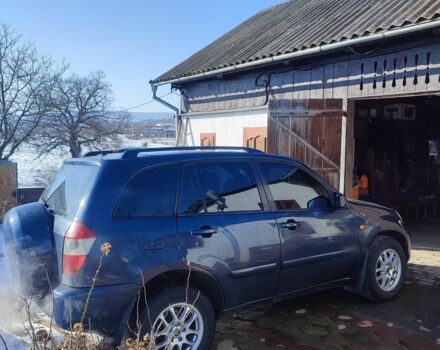 Синий Чери Тигго, объемом двигателя 2.4 л и пробегом 199 тыс. км за 3800 $, фото 1 на Automoto.ua