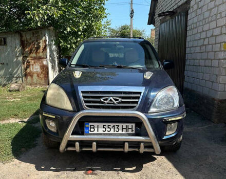 Синій Чері Тігго, об'ємом двигуна 2 л та пробігом 212 тис. км за 3300 $, фото 1 на Automoto.ua