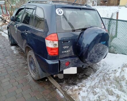 Синій Чері Тігго, об'ємом двигуна 2 л та пробігом 212 тис. км за 3600 $, фото 1 на Automoto.ua