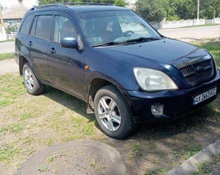 Синій Чері Тігго, об'ємом двигуна 2 л та пробігом 333 тис. км за 2500 $, фото 1 на Automoto.ua
