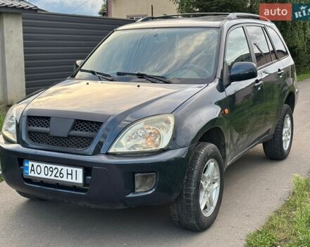 Синий Чери Тигго, объемом двигателя 2 л и пробегом 200 тыс. км за 3200 $, фото 1 на Automoto.ua