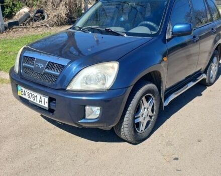 Синий Чери Тигго, объемом двигателя 2 л и пробегом 270 тыс. км за 3218 $, фото 1 на Automoto.ua