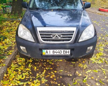 Синій Чері Тігго, об'ємом двигуна 2 л та пробігом 250 тис. км за 3200 $, фото 1 на Automoto.ua