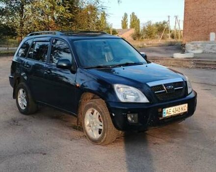 Синій Чері Тігго, об'ємом двигуна 2 л та пробігом 227 тис. км за 3000 $, фото 1 на Automoto.ua