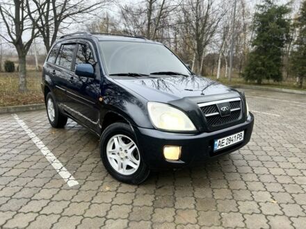 Синий Чери Тигго, объемом двигателя 2 л и пробегом 368 тыс. км за 3950 $, фото 1 на Automoto.ua