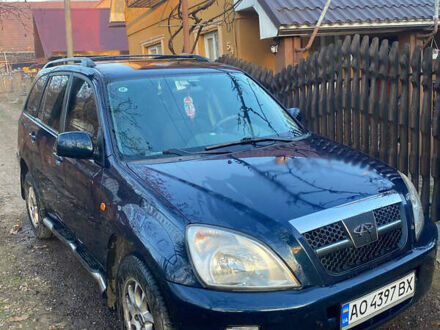 Чері Тігго 2008 у Ужгороді на Automoto.ua Синій Чері Тігго, об'ємом двигуна 2.4 л та пробігом 166 тис. км за 3000 $, фото 1 на Automoto.ua