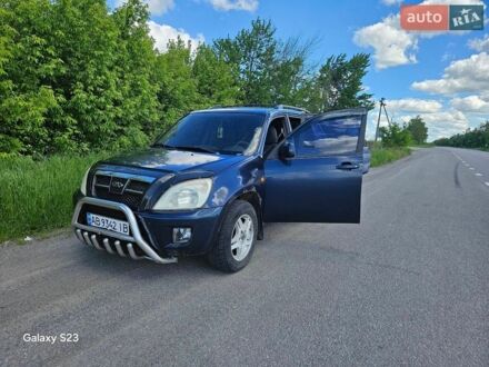 Синій Чері Тігго, об'ємом двигуна 2 л та пробігом 170 тис. км за 3200 $, фото 1 на Automoto.ua