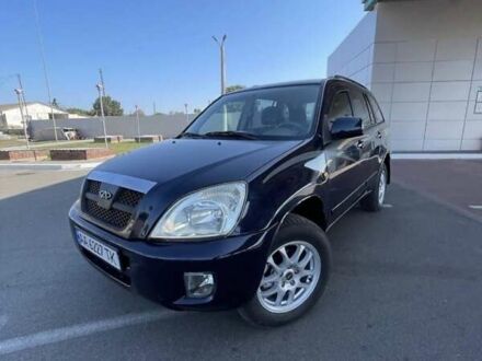 Синий Чери Тигго, объемом двигателя 2.4 л и пробегом 230 тыс. км за 3500 $, фото 1 на Automoto.ua