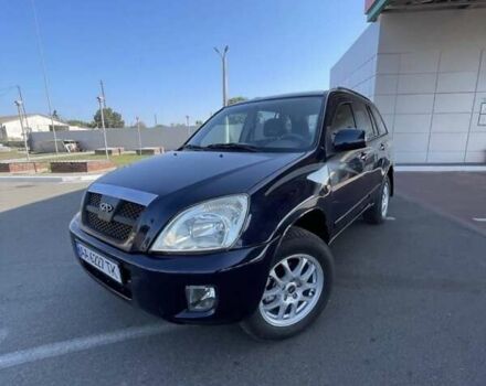 Синий Чери Тигго, объемом двигателя 2.4 л и пробегом 230 тыс. км за 3500 $, фото 1 на Automoto.ua