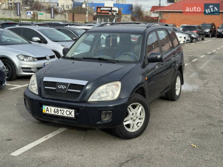 Синий Чери Тигго, объемом двигателя 2.4 л и пробегом 280 тыс. км за 3400 $, фото 1 на Automoto.ua