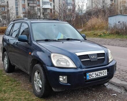 Синий Чери Тигго, объемом двигателя 2 л и пробегом 158 тыс. км за 4200 $, фото 1 на Automoto.ua