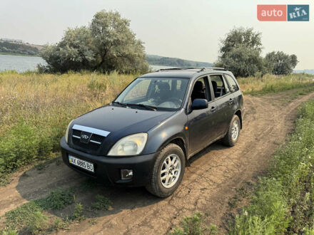 Чері Тігго 2008 у Изюме на Automoto.ua Синій Чері Тігго, об'ємом двигуна 2.35 л та пробігом 333 тис. км за 2800 $, фото 1 на Automoto.ua