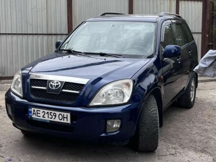 Чері Тігго 2008 у Дніпро (Дніпропетровську) на Automoto.ua Синій Чері Тігго, об'ємом двигуна 2.4 л та пробігом 133 тис. км за 4700 $, фото 1 на Automoto.ua