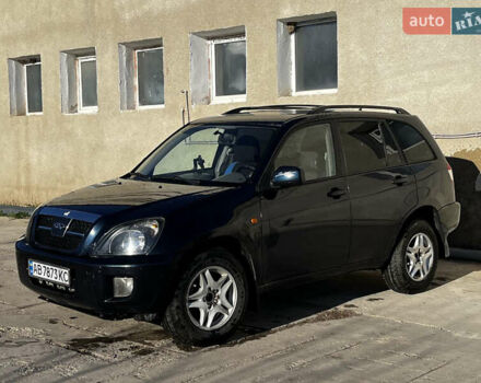 Синий Чери Тигго, объемом двигателя 2 л и пробегом 190 тыс. км за 3300 $, фото 1 на Automoto.ua