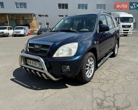 Синий Чери Тигго, объемом двигателя 2.4 л и пробегом 28 тыс. км за 4999 $, фото 1 на Automoto.ua