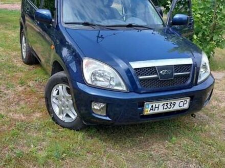Чері Тігго 2008 у Покровськ (Красноармійськ) на Automoto.ua Синій Чері Тігго, об'ємом двигуна 2 л та пробігом 62 тис. км за 5500 $, фото 1 на Automoto.ua