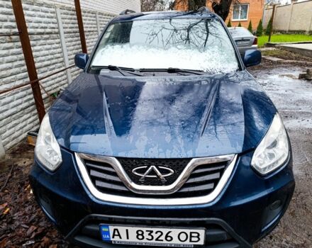 Синий Чери Тигго, объемом двигателя 1.8 л и пробегом 150 тыс. км за 4000 $, фото 1 на Automoto.ua