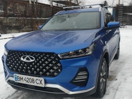 Чери Тигго 2021 в Сумах на Automoto.ua Синий Чери Тигго, объемом двигателя 1.5 л и пробегом 60 тыс. км за 715000 $, фото 1 на Automoto.ua