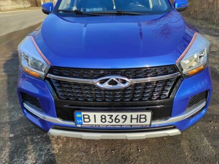Чери Тигго 2021 в Миргороде на Automoto.ua Синий Чери Тигго, объемом двигателя 1.5 л и пробегом 45 тыс. км за 14500 $, фото 1 на Automoto.ua