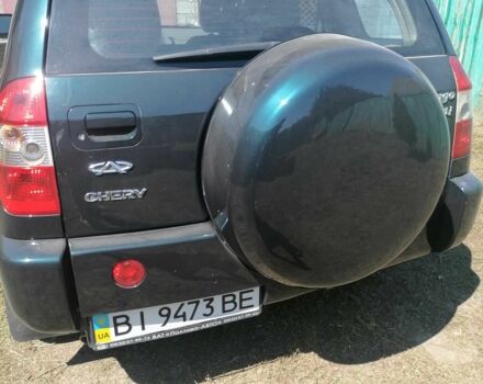 Зеленый Чери Тигго, объемом двигателя 2.4 л и пробегом 54 тыс. км за 6000 $, фото 1 на Automoto.ua