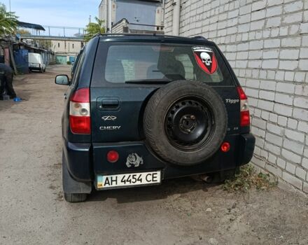 Зеленый Чери Тигго, объемом двигателя 2 л и пробегом 180 тыс. км за 1750 $, фото 3 на Automoto.ua