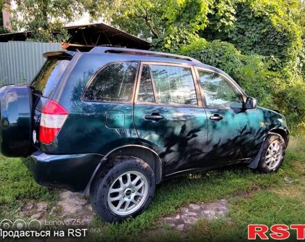 Чери Тигго 2008 в Киеве на Automoto.ua Зеленый Чери Тигго, объемом двигателя 2.4 л и пробегом 97 тыс. км за 5000 $, фото 3 на Automoto.ua