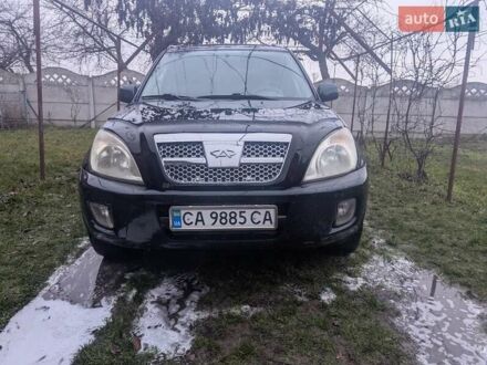 Зеленый Чери Тигго, объемом двигателя 2.35 л и пробегом 230 тыс. км за 3900 $, фото 1 на Automoto.ua