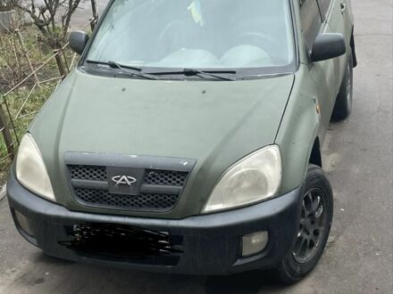 Зеленый Чери Тигго, объемом двигателя 2.4 л и пробегом 261 тыс. км за 3000 $, фото 1 на Automoto.ua