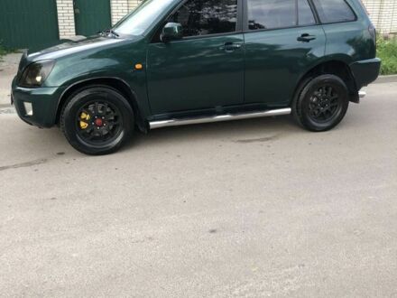 Зеленый Чери Тигго, объемом двигателя 2.4 л и пробегом 212 тыс. км за 4500 $, фото 1 на Automoto.ua