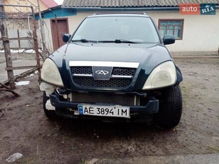 Чери Тигго 2008 в Никополе на Automoto.ua Зеленый Чери Тигго, объемом двигателя 2 л и пробегом 150 тыс. км за 3000 $, фото 1 на Automoto.ua
