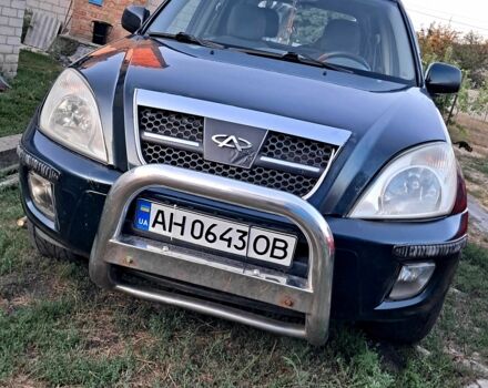 Зелений Чері Тігго, об'ємом двигуна 2 л та пробігом 171 тис. км за 4300 $, фото 1 на Automoto.ua