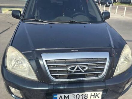 Зеленый Чери Тигго, объемом двигателя 2.35 л и пробегом 115 тыс. км за 3000 $, фото 1 на Automoto.ua